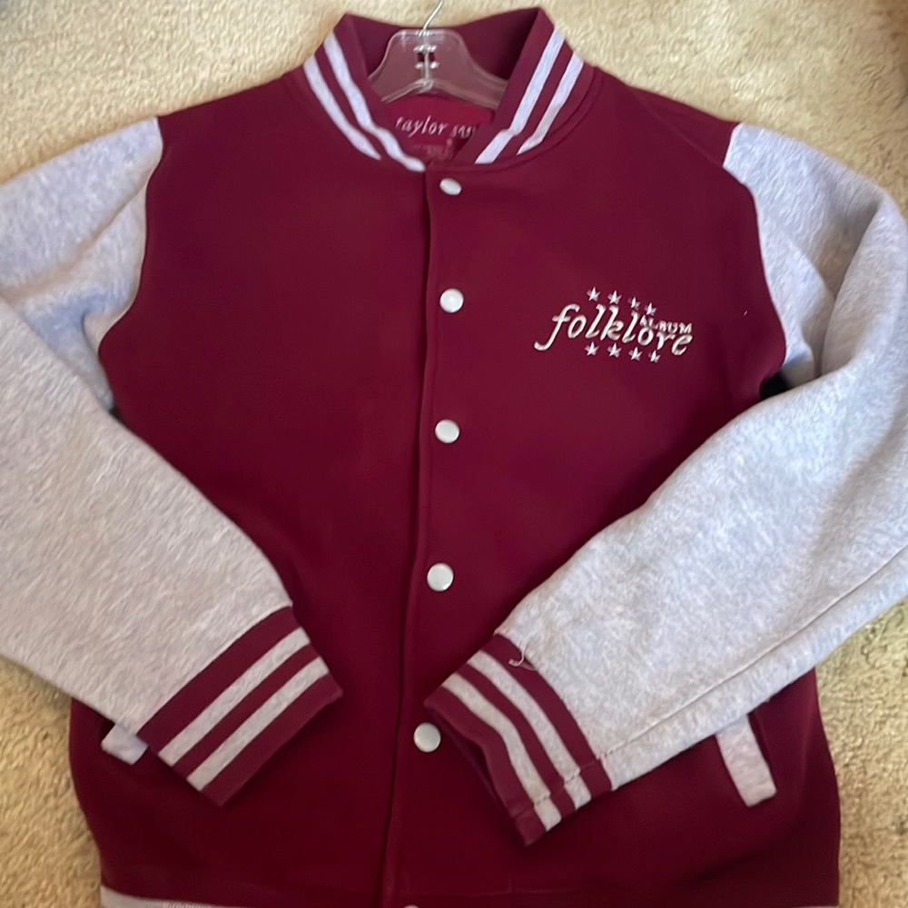 Folklore Letterman Jacket Taylor Swift